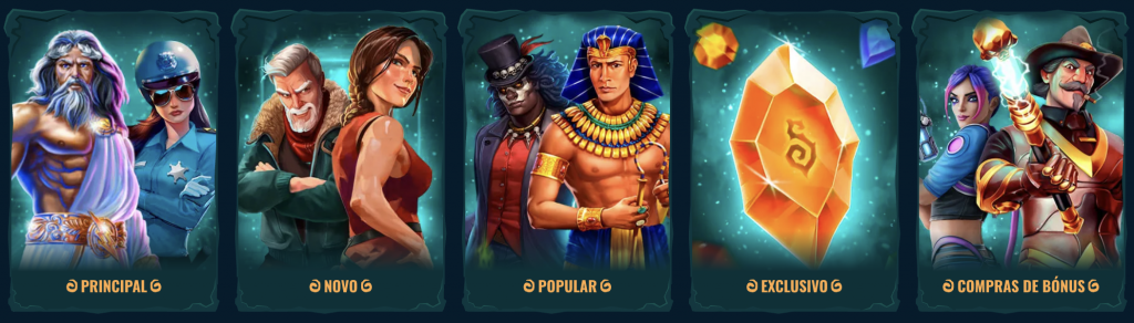 Categorias de Jogos no Spinanga Casino
