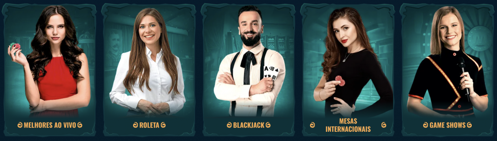 Experiência de Casino ao Vivo no Spinanga Casino